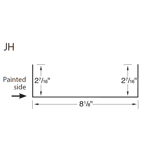 R-Panel Jamb Header