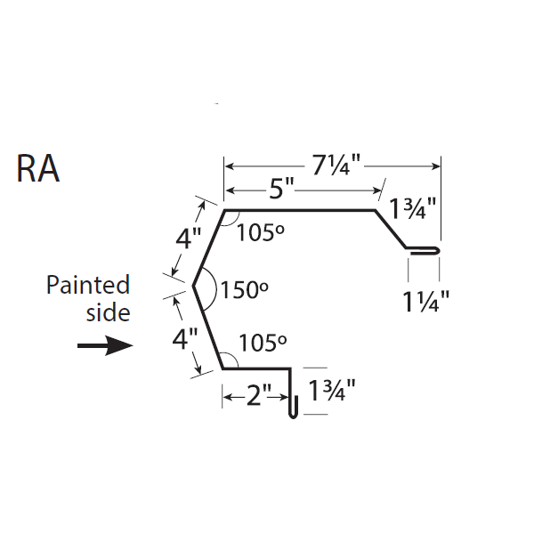 R-Panel Rake Trim