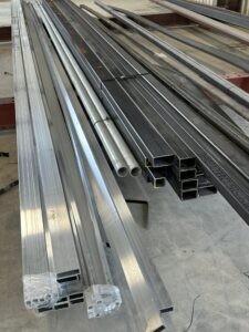 pipe and rectangular tubing